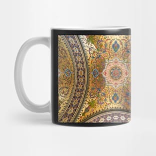 Russian style floral seamless pattern Mug